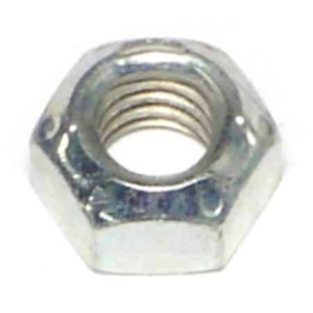 Midwest Fastener Standard Hex Top Lock Lock Nut, 5/16"-18, Steel, Grade 2, Zinc Plated, 12 PK 64522